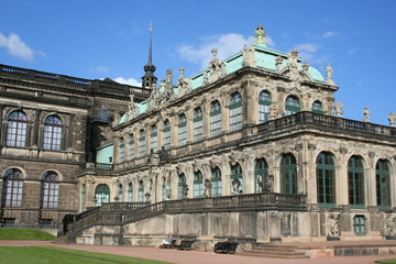 Fototapeta na wymiar Zwinger in Dresden Germany