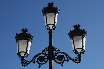 Farola en Villafranca del Bierzo