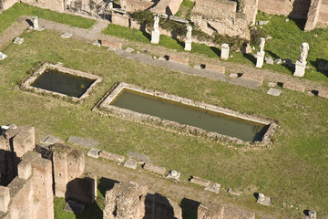 maison des vestales à Rome