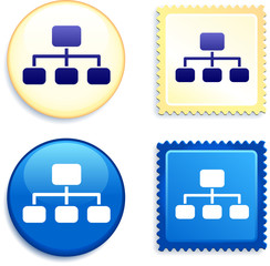 Diagram on Stamp and Button
