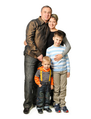 Happy family.