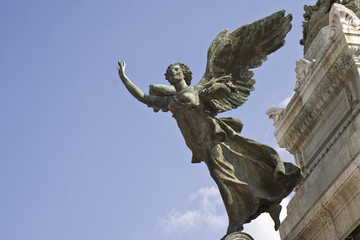 statue du monument dédié à Victor Emmanuel 2