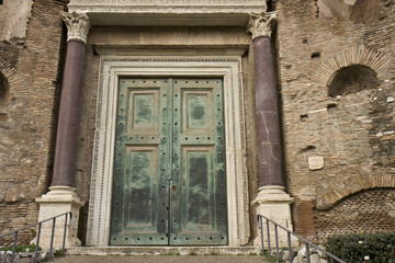 temple de Romulus à Rome
