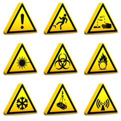 Safety Signs - Set 01