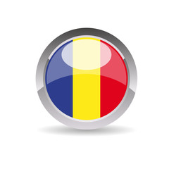 Fototapeta premium Drapeau Roumanie - Flag Roumany