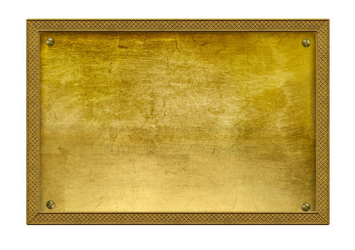 Goldener Rahmen