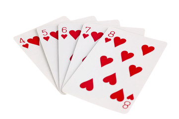 Heart Straight Flush