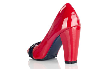 Woman Red Shoe