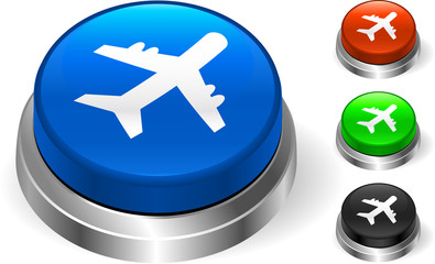 Airplane Icon on Internet Button