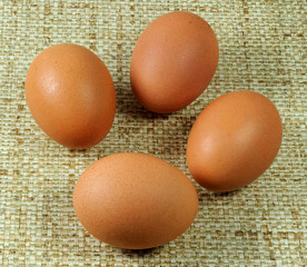 Four eggs