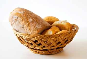 Bread in trug