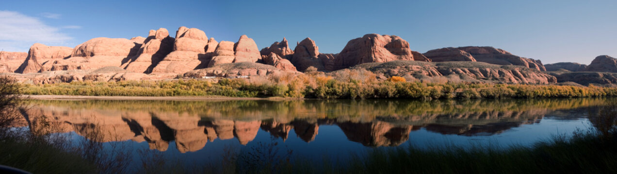 Reflections in the Colorado River