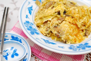 Chinese style fried egg