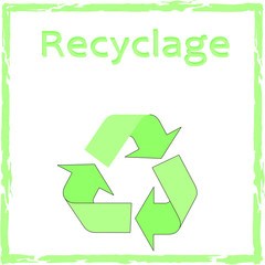 Obraz premium recyclage