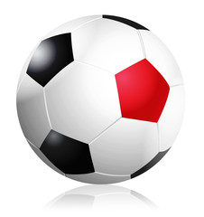 Fototapeta premium Fußball Japan