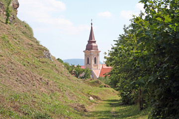 Fototapeta premium Kirche in Esztergom an der Donau/Ungarn
