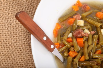 Bohnensuppe