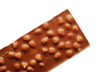 chocolate with hazelnuts