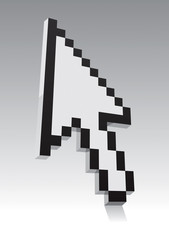 Fototapeta premium 3D Arrow