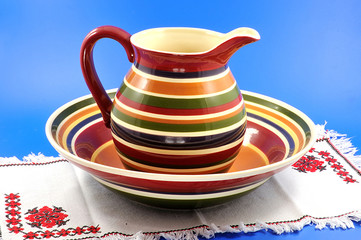 Jug and bowl