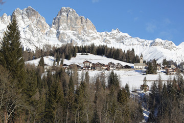 View of Alps..Dolomiti..Italy