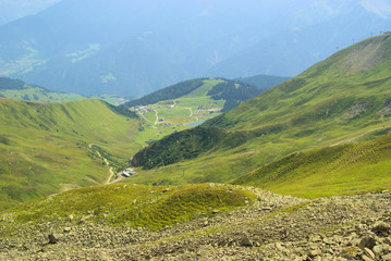 Naklejka premium Furglerwanderung - hiking to mountain Furgler 36