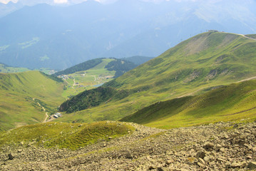 Fototapeta na wymiar Furglerwanderung - hiking to mountain Furgler 37