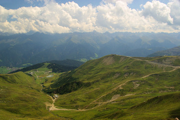 Fototapeta na wymiar Furglerwanderung - hiking to mountain Furgler 52