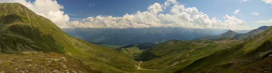 Fototapeta na wymiar Furglerwanderung - hiking to mountain Furgler 53
