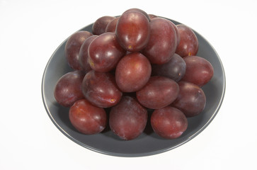 Frische Pflaumen