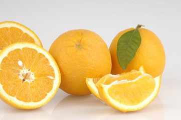 Oranges fruit in orange color