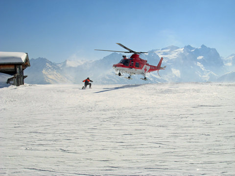 Retungsflugwacht im Berneroberland