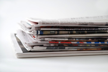 Newspapers and magazines