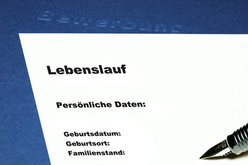 Bewerbung