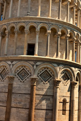 Fototapeta na wymiar Leaning tower Pisa, Italy.