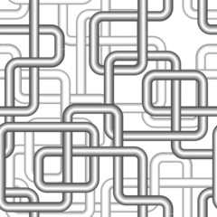 Seamless pipe vector pattern