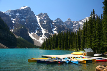 Moraine lake, Canada