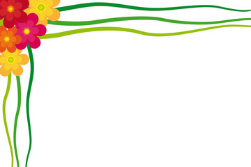 Décor pour carte de visite