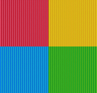 Seamless knitted background