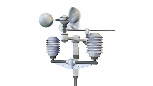 meteorological weatherstation - anemometer
