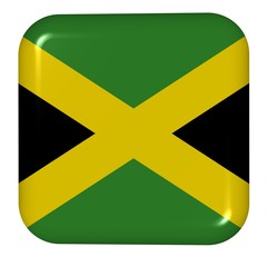 button in colors of Jamaica