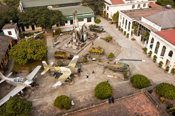 Hanoi Army Museum Yard - Powered by Adobe