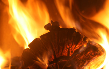 Holzfeuer