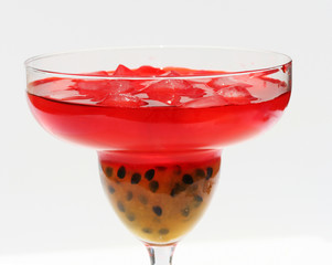 Passionfruit cocktail