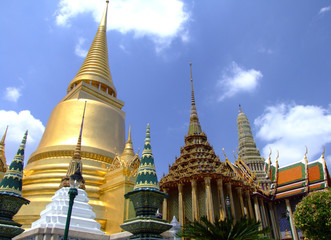 Fototapeta premium Wielki Pałac, Bangkok, Tajlandia.