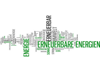 Obraz premium Erneuerbare Energien