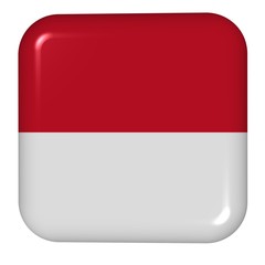 button in colors of Indonesia