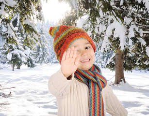 Winter happiness