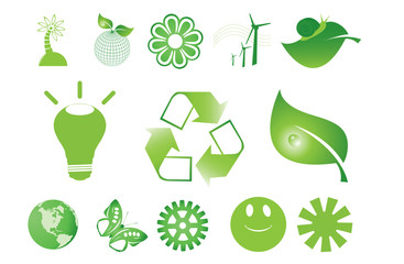 Green symbols