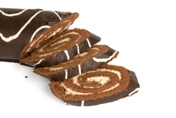 chocolate roll cake